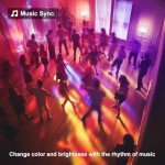 MELPO Bluetooth RGB Color Changing Bulbs (8 Pack)