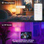 MELPO Bluetooth RGB Color Changing Bulbs (8 Pack)