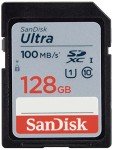 SanDisk 128GB Ultra SDXC Memory Card - 100MB/s