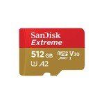 SanDisk Extreme 512GB microSDXC Card with Adapter