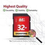 Gigastone 32GB 5-Pack High-Speed SD Cards