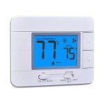Digital Thermostat with Temperature & Humidity Monitor