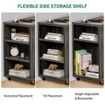 YITAHOME Mobile File Cabinet with Charging Station