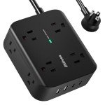 Surge Protector Power Strip with USB Ports