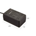 Amazon Basics 400VA Uninterruptible Power Supply with 6 Outlets
