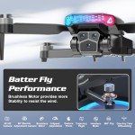 4K Camera Brushless Motor Drone with 2 Batteries