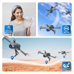 4K Camera Brushless Motor Drone with 2 Batteries