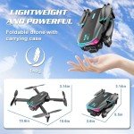 4K Camera Brushless Motor Drone with 2 Batteries