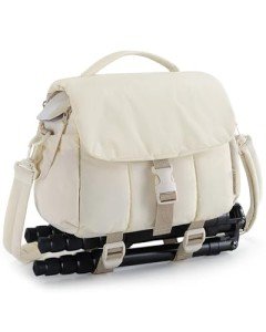 BAGSMART Compact DSLR Camera Bag with Rain Cover