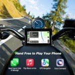 7-Inch Waterproof CarPlay Screen for Motorcycles