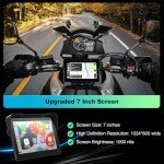 7-Inch Waterproof CarPlay Screen for Motorcycles