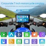 Carpuride W702PRO 7" Waterproof Motorcycle GPS Navigation