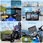 Carpuride W702PRO 7" Waterproof Motorcycle GPS Navigation