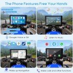 Carpuride W702PRO 7" Waterproof Motorcycle GPS Navigation