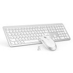 Wireless Full-Size Keyboard and Mouse Combo