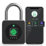 Smart Fingerprint Padlock with App Control