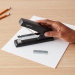 Amazon Basics Black Office Stapler with 1000 Staples