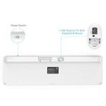 Wireless Full-Size Keyboard and Mouse Combo