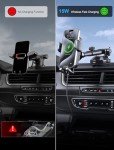 15W Wireless Car Charger with Auto Clamping Holder
