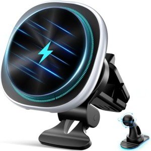MagSafe Wireless Car Charger with Strong Magnet