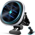 MagSafe Wireless Car Charger with Strong Magnet