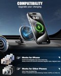 MagSafe Wireless Car Charger with Strong Magnet