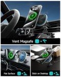 MagSafe Wireless Car Charger with Strong Magnet