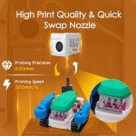 Kids 3D Printer with Filament, Wi-Fi & App Control