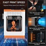 Tina2S Mini 3D Printer with WiFi & Auto Leveling