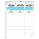 Methdic 1" x 2.625" Mailing Labels - 900 Stickers