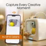 Kids 3D Printer with Filament, Wi-Fi & App Control