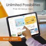 Kids 3D Printer with Filament, Wi-Fi & App Control