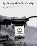 Bluetooth Hi-Fi Vinyl Turntable with 36W Speakers