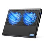 TECKNET Adjustable Laptop Cooling Pad for 12"-15.6