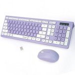Wireless Keyboard and Mouse Combo with USB Receiver