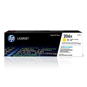HP 206X Yellow High-Yield Toner Cartridge