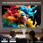 4K WiFi Projector with Dolby Audio & Netflix