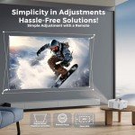 4K WiFi Projector with Dolby Audio & Netflix