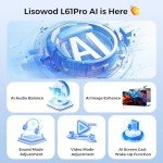 4K WiFi Projector with Dolby Audio & Netflix