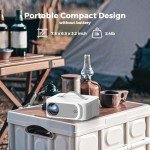 4K WiFi Projector with Dolby Audio & Netflix