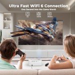 4K WiFi Projector with Dolby Audio & Netflix