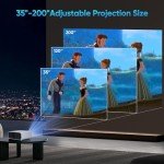 WiFi & Bluetooth 1080P Portable Outdoor Projector