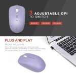 Wireless Keyboard and Mouse Combo with USB Receiver