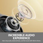 Tapaxis Wireless Active Noise Cancelling Headphones - Matte Black
