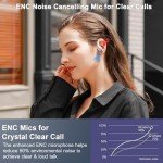 Bluetooth Wireless Earbuds with Noise Canceling Features