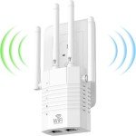 1200Mbps WiFi Range Extender for Home Use