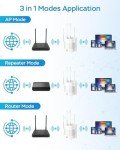 1200Mbps WiFi Range Extender for Home Use