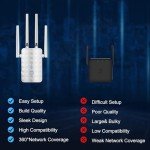Long Range WiFi Extender Signal Booster 1200Mbps