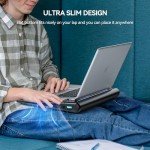 TECKNET Adjustable Laptop Cooling Pad for 12"-15.6