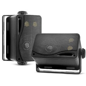 Pyle Mini 3-Way Waterproof Box Speaker System